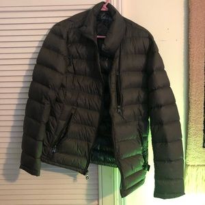 Calvin Klein down feather winter coat - grey